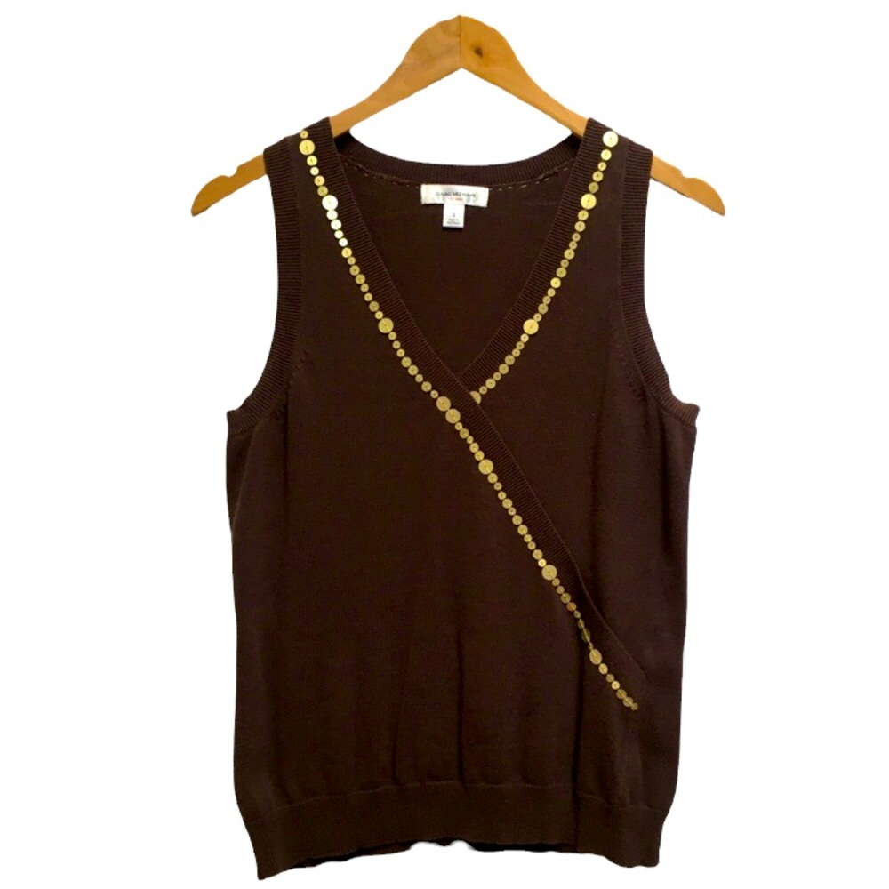 ISAAC MIZRAHI cotton top